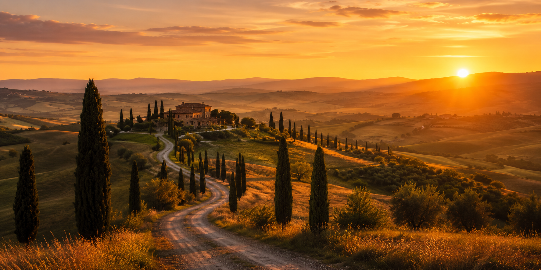 The Italian coast