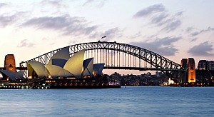 Sydney Harbor and Opera House